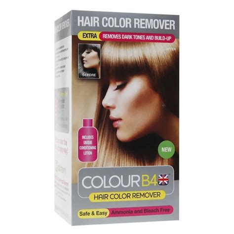 Colour B4 Hair Color Remover Review .